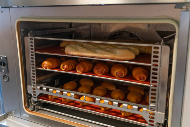 istock fresh pastries are in the oven for baking 1264141032