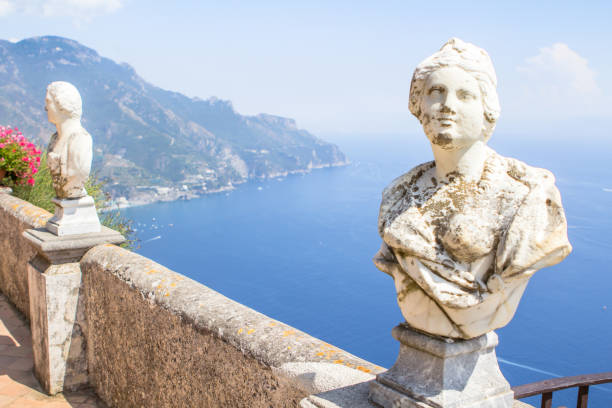 istock Statues in Villa Cimbrone, Ravello, Amalfi Coast, Italy 1264147532