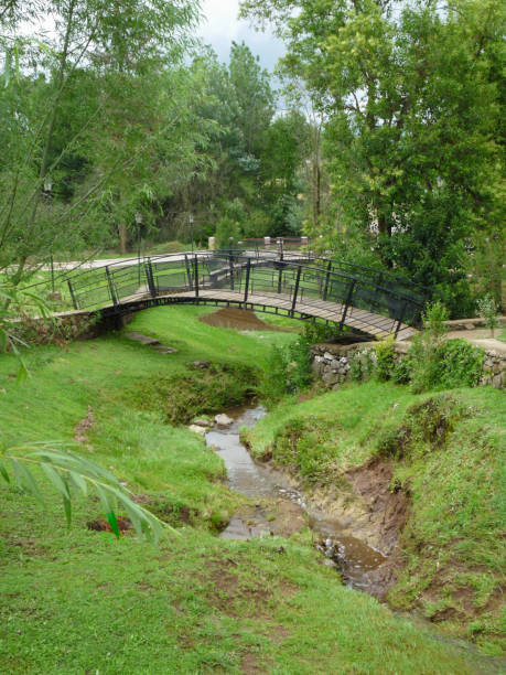 istock little bridge over little stream 1264153598