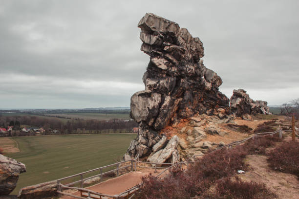 istock Beautiful wild landscape at German National Park 1264158141