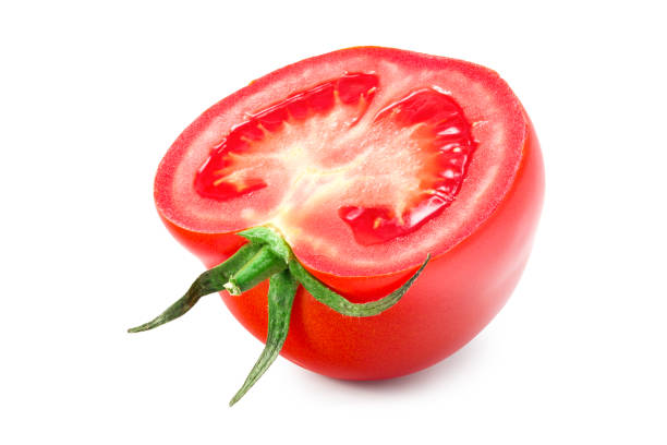 istock half of a tomato isolated on white background 1264162878