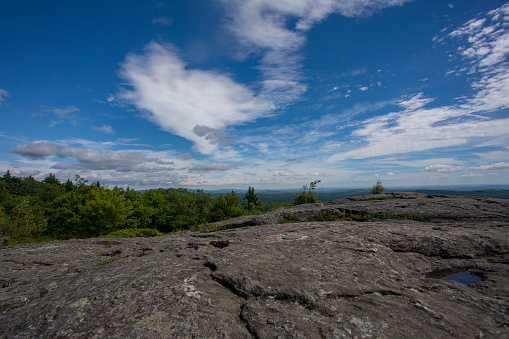 View from Mt. Watatic in Massachusetts
