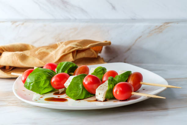 istock Caprese Salad Skewers 1264186368