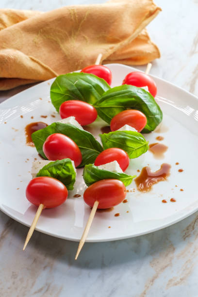 istock Caprese Salad Skewers 1264186370