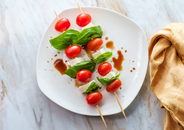 istock Caprese Salad Skewers 1264186373