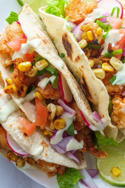 istock Boom Boom Shrimp Tacos 1264192394