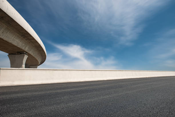 istock Clear sky, overlooking the city from the highway interchange 1264194553