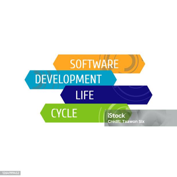 Draw Software Development Cycle Software Development Life Cycle Vector Illustration Stock Illustration ...