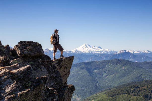 istock Hiking in Canadian Mountain Landscape 1264206036