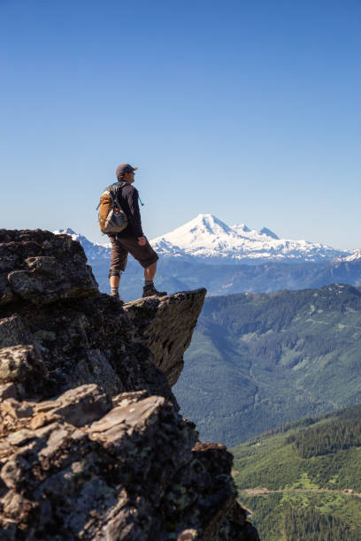 istock Hiking in Canadian Mountain Landscape 1264206055