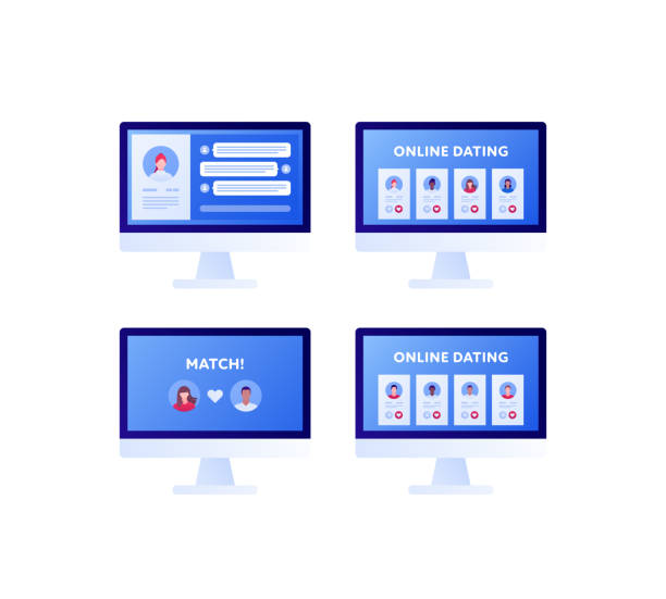 Computer Dating Graphic 70+ Gen Z Dating App Stock Illustrations, Royalty-Free Vector Graphics ...