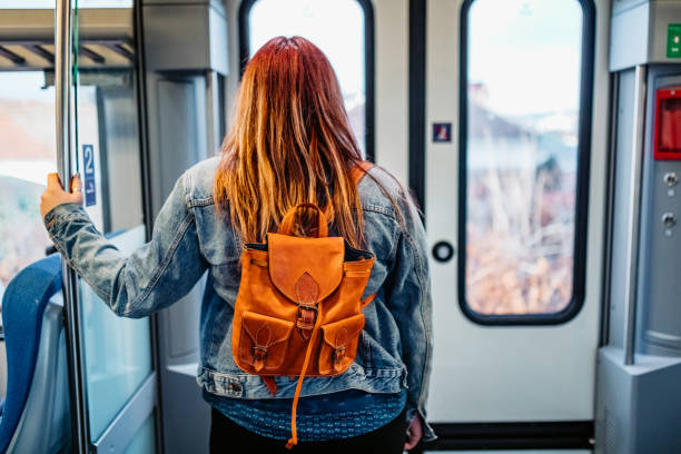 istock Taking a ride in city metro 1264218866