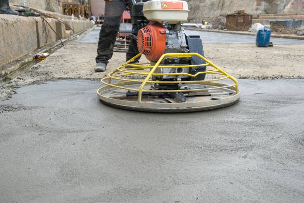 istock builders poured concrete at the construction site 1264220411