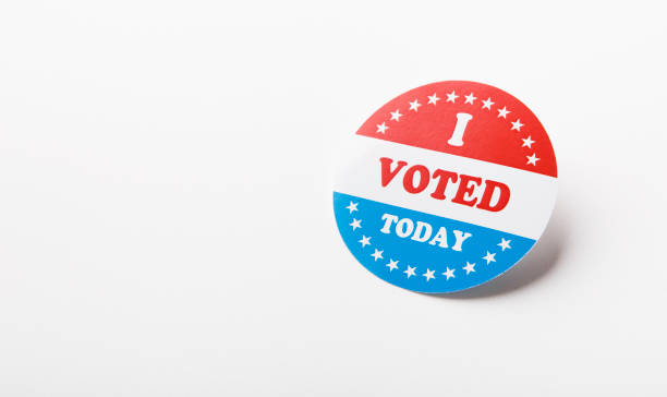 istock American vote sticker isolated on white background 1264230729