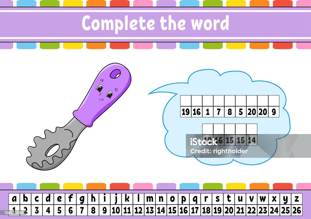 Code Cipher Worksheet Complete The Words Cipher Code Learning Vocabulary And Numbers ...