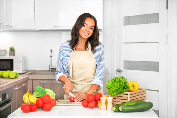 istock Cooking healthy food at home 1264271913