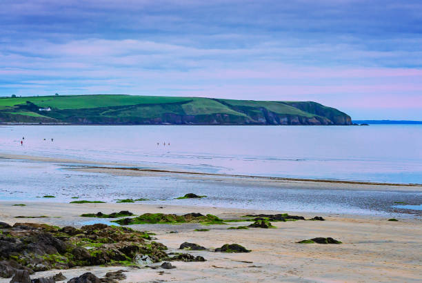 istock Sunset at the beautiful Clonea Strand, Clonea, County Waterford, Ireland. 1264278937