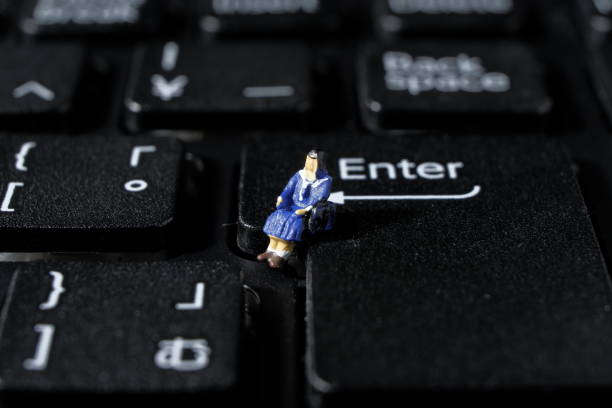 istock high school girl sitting on a keyboard 1264278964