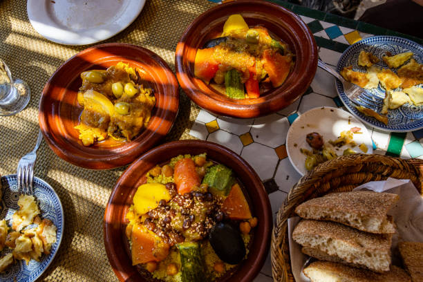 istock Couscous dish on a family table 1264282313