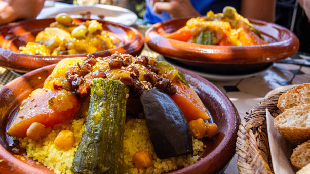 istock Couscous dish on a family table 1264282317