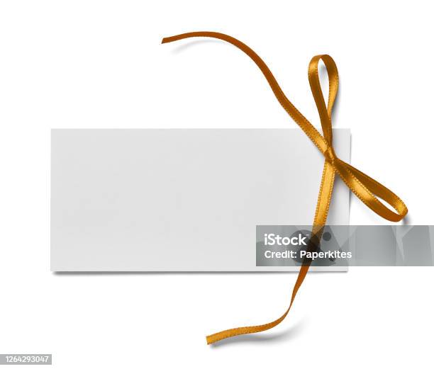 Yellow Thin Ribbon Bow Stock Photo - Download Image Now - Thin, Gold  Colored, Tied Bow - iStock