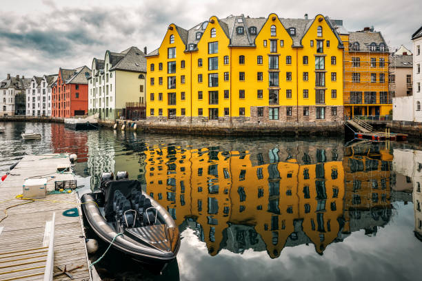 istock water channels of Alesund 1264294975
