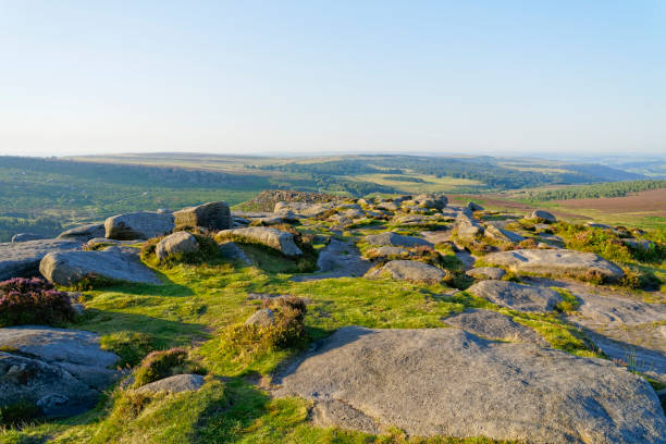 istock A hazy summer morning on the gritstone strewn Higger Tor in Derbyshire 1264295363