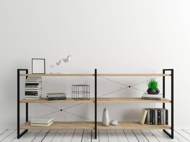 istock Chest of drawers shelf loft style background 1264297119