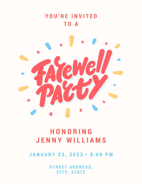 2,815 Farewell Party Illustrations & Clip Art - iStock | Goodbye, Farewell  card, Saying goodbye