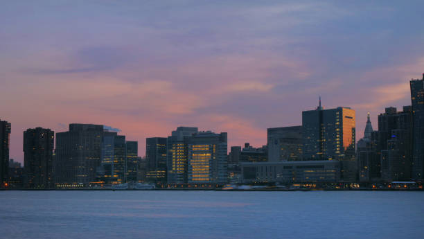 istock manhattan midtown landscape at night 1264320999