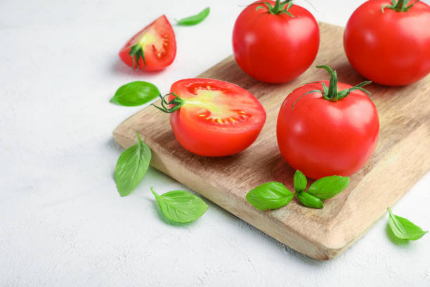 istock Fresh ripe tomatoes and herbs 1264321939