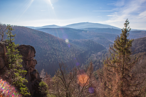 Beautiful wild landscape at German National Park