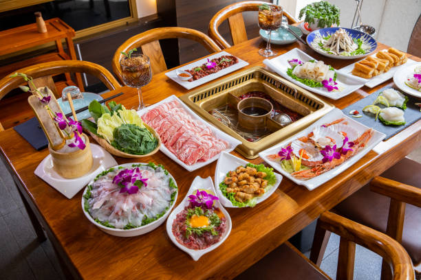 istock Hot pot, Chinese fondue 1264326241