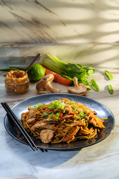 istock Thai Peanut Butter Lo Mein 1264328795