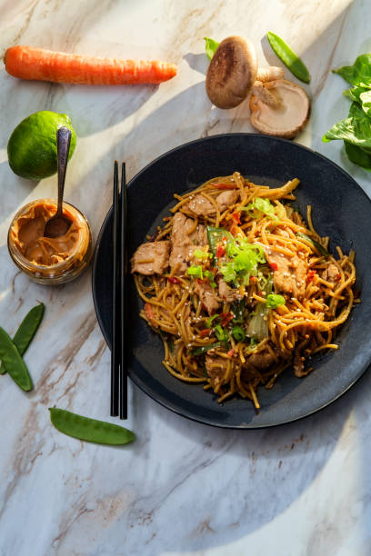 istock Thai Peanut Butter Lo Mein 1264328797