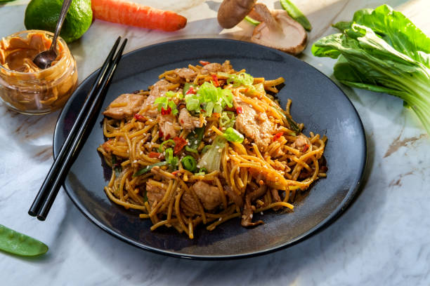 istock Thai Peanut Butter Lo Mein 1264328808