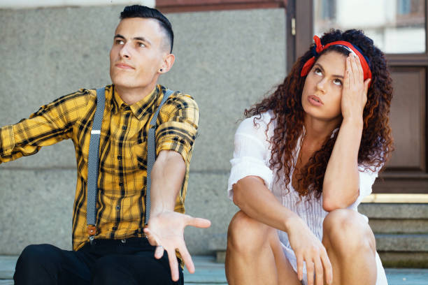 istock Frustrated unhappy couple 1264334438