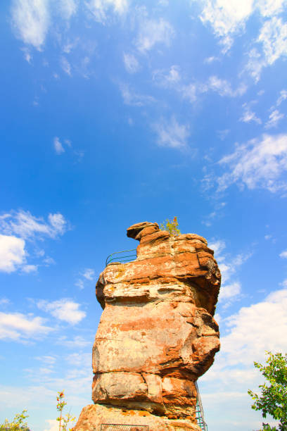 a view up to the castle drachenfels
