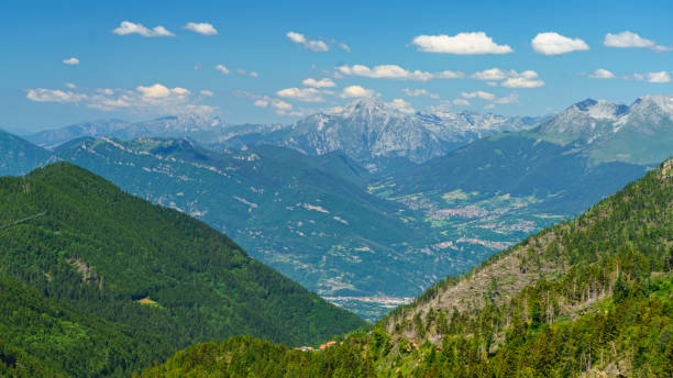 istock Mountain landscape along the road to Crocedomini pass 1264353714