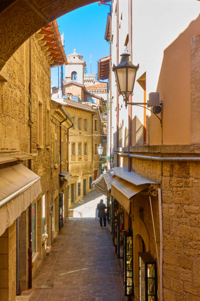istock Street in San Marino 1264353795