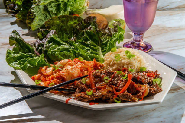 istock Korean Beef Bulgogi Ssambap 1264356935
