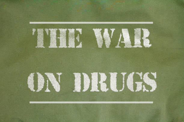 The War on Drugs stock photo