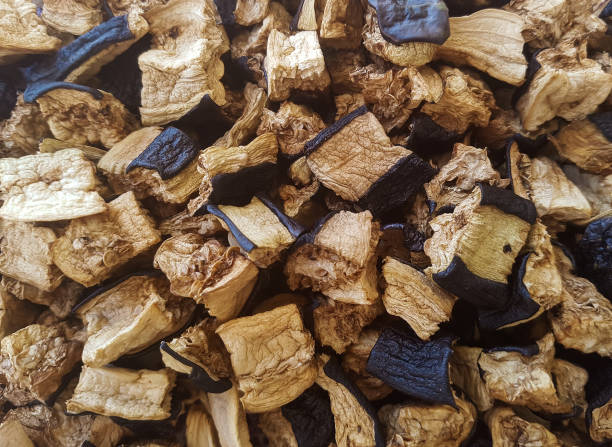 istock Dried Eggplant Cut Into Small Pieces 1264361327