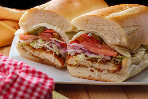 istock Italian Chicken Cutlet Sandwich 1264361406