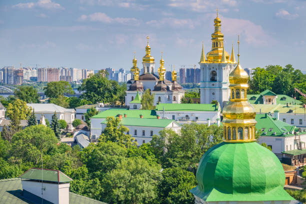 istock Kiev Pechersk Lavra monastery Ukraine Kyiv Cave Monastery 1264366050