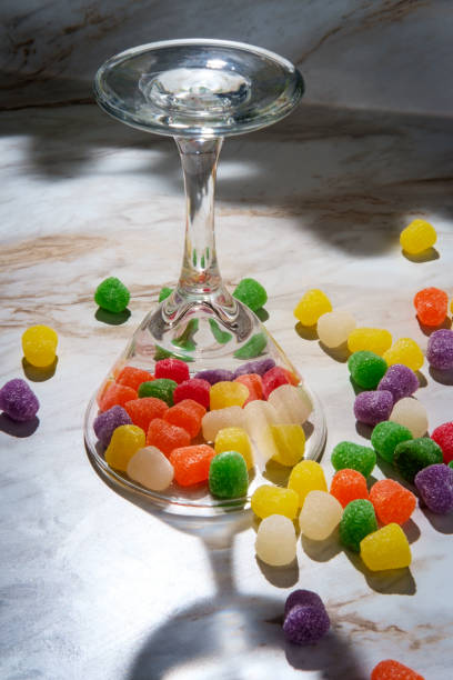 istock Granulated Sugar Coated Gumdrops 1264370947