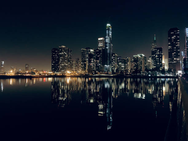 istock Chicago skyline views from the Navy Pier 1264379809