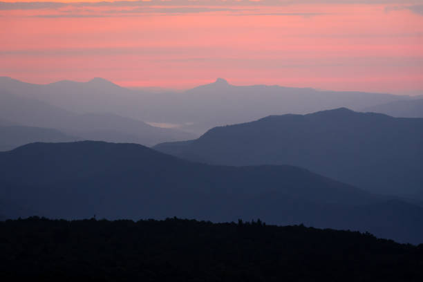 istock Sunrise Silhouette on the Blue Ridge parkway 1264382966