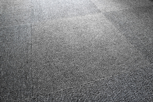 A gray carpet