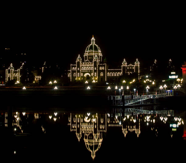 istock British Columbia parliament at night 1264385963